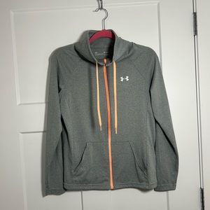 Medium Under Armour athletic jacket sweatshirt, UA heatgear